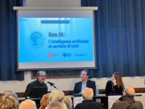 La presentazione Gen-AI presso l'università del tempo libero